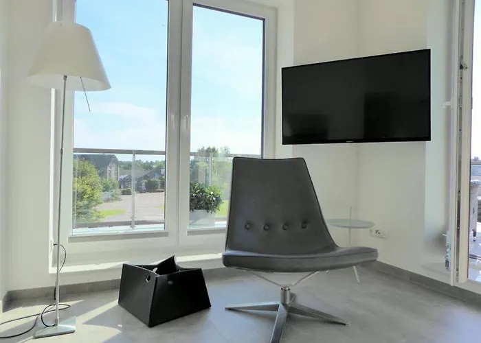 Penthouse Kiebitz, Am Alten Deich 18 7 丹加斯特